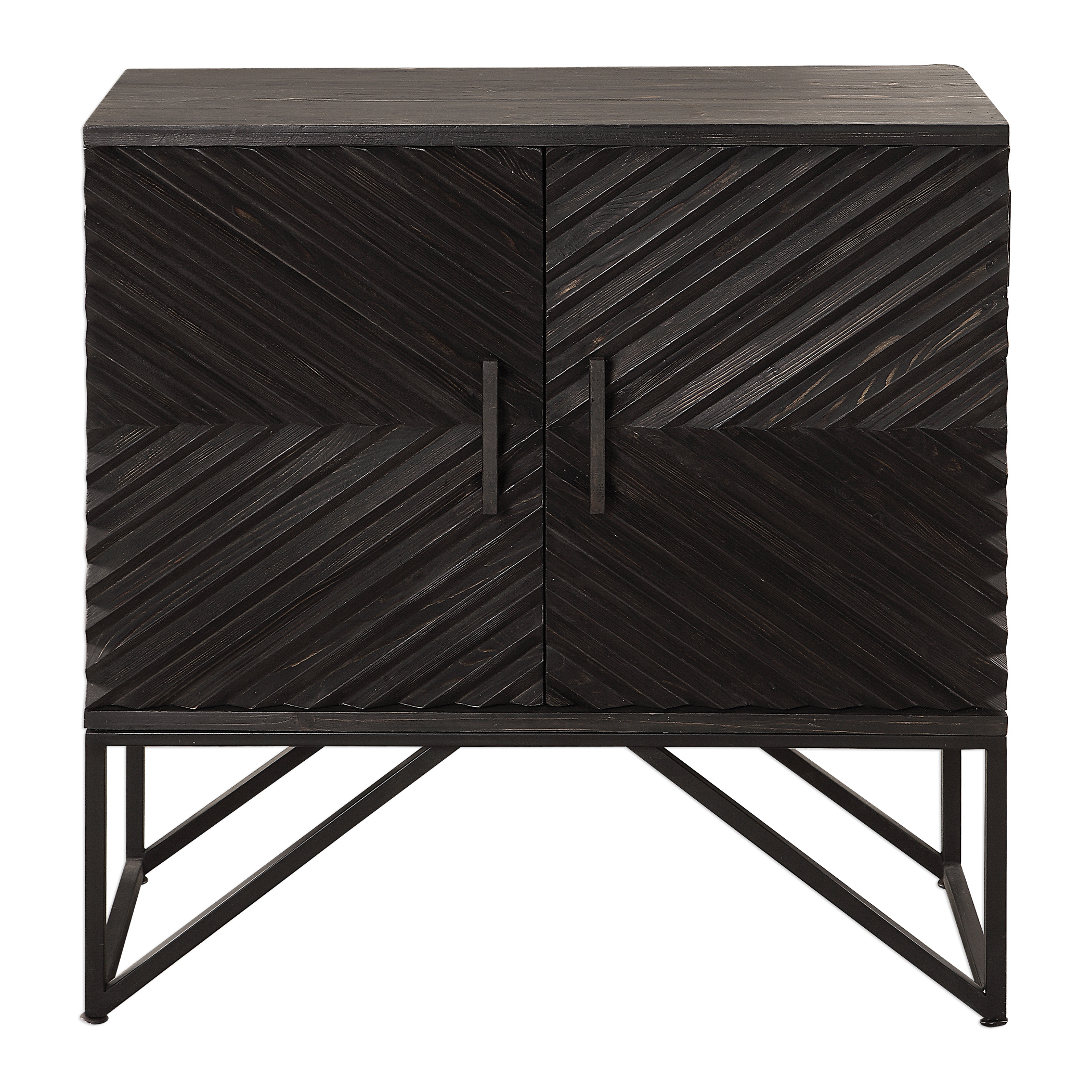 Picture of ZADIE EBONY ACCENT CABINET